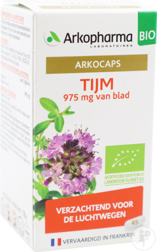 Arkopharma Arkocaps Bio Thyamin Beruhigend Für Die Atemwege 45 Kapseln