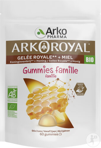 Arkoroyal Gummies Familie Bio 60 Stück