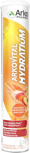 Arkovital Hydratium Pfirsich 24 Brausetabletten