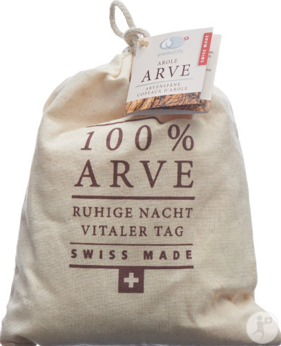 Aromalife Arve Arvenspäne Im Öko-Baumwollbeutel 35g