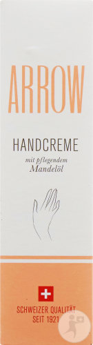Arrow Handcreme Mit Pflegendem Mandelöl Tube 65g