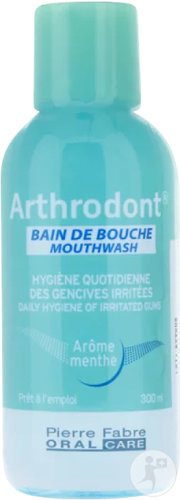 Arthrodont Mundwasser Minze Aroma Flasche 300ml