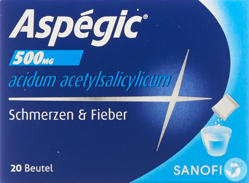 Aspegic Pulver 500mg Schmerzen Und Fieber 20 Beutel