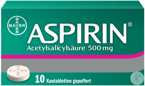 Aspirin Kautabletten 500mg 10 Stück