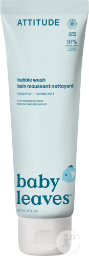 Attitude Baby Leaves Schaumbad Gute Nacht Tube 240ml