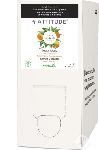 Attitude Super Leaves Bulk To Go Handseife Orangenblätter 2l