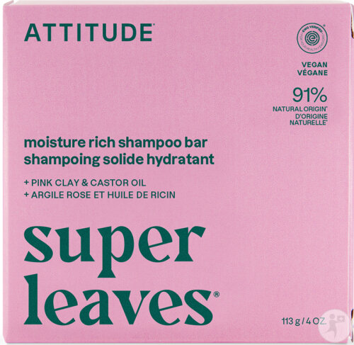 Attitude Super Leaves Intensiv Feuchtigkeitsspendendes Festes Shampoo 113g