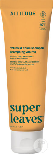 Attitude Super Leaves Volumen & Glanz Shampoo Tube 240ml