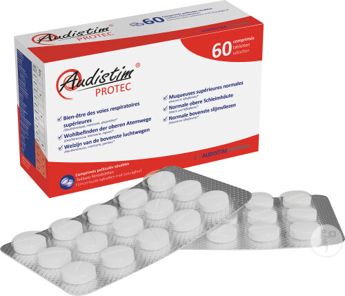 Audistim Protec 60 Teilbare Filmtabletten