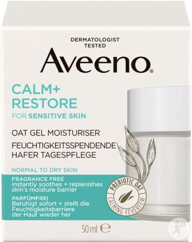 Aveeno Calm+Restore Feuchtigkeitsgel Tiegel 50ml