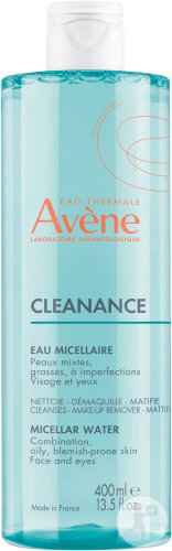Avène Cleanance Mizellenwasser Fettige Haut Unreinheiten 400ml  