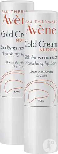 Avène Cold Cream Nährender Lippenstift 2x4g