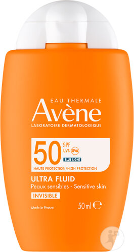 Avène Sonnenschutz SPF50 Ultra Fluid Unsichtbar Hoher Schutz Empfindliche Haut 50ml  