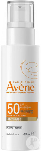 Avène Sonnenschutz SPF50 Anti-Aging Fluid Täglicher Schutz Empfindliche Haut 40ml  