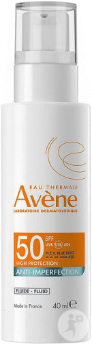 Avène Sonnenschutz SPF50 Anti-Unreinheiten Fluid Täglicher Schutz Empfindliche Haut 40ml  
