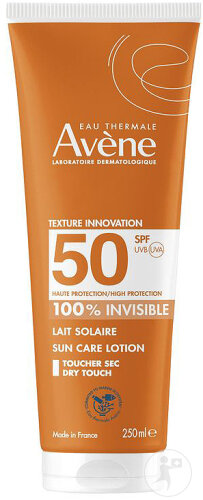 Avène Sonnenschutz SPF50 Milch 100% Unsichtbar Hoher Schutz Empfindliche Haut 250ml  