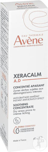 Avène Xeracalm A.D Beruhigendes Konzentrat Trockene Zonen Ekzem Atopisch/Starker Juckreiz 40ml