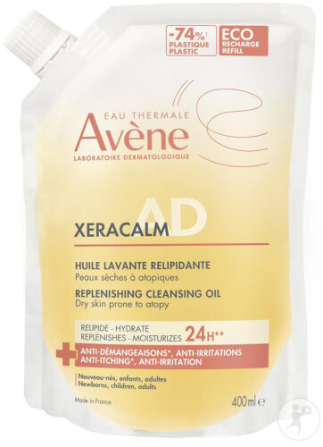 Avène XeraCalm A.D Rückfettendes Waschöl Nachfüllung 400ml