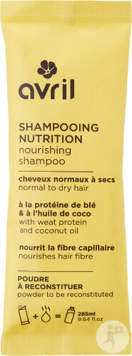 Avril Nährendes Shampoo Pulver Zum Anrühren Normales Bis Trockenes Haar 1 Beutel