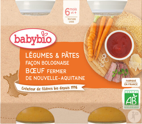 Babynat Bipack Gemüse Fügen 2x200g