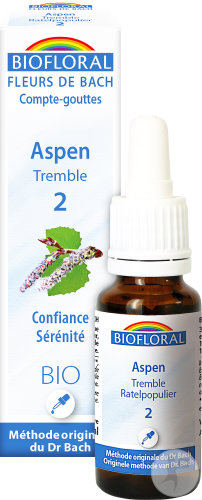 Biofloral Bachblüten 02 Espe Vertrauen Und Gelassenheit Bio 20ml