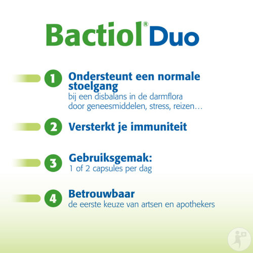 Bactiol Duo Normale Darmfunktion/Natürliche Abwehrkräfte 60 Kapseln-3