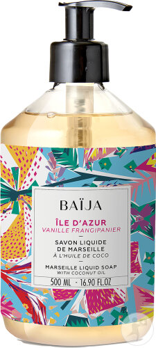 Baija Flüssigseife Île d'Azur Pumpflasche 500ml