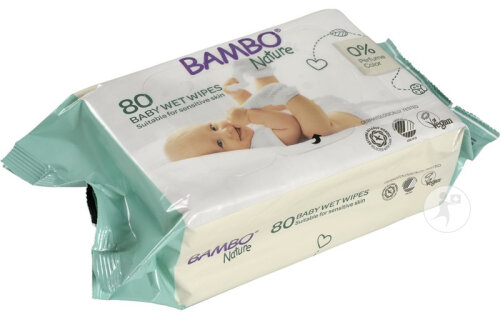 Bambo Nature Feuchttücher Für Babys 80 Stück