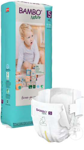 Bambo Nature Babywindeln Größe 5 12 Bis 18kg 44 Stück