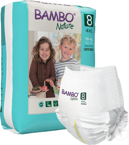 Bambo Nature Höschen Größe 8 +19kg 16 Stück