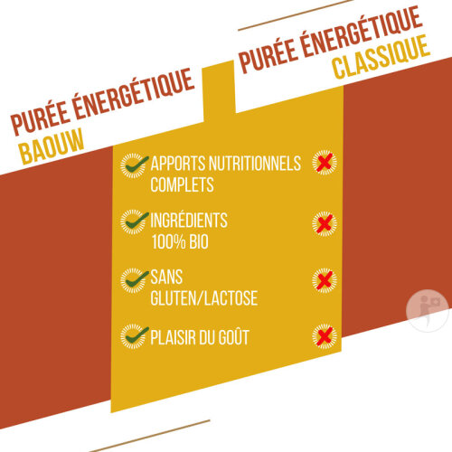 Baouw Energiepüree Bio Mango Passionsfrucht Ingwer 90g-5