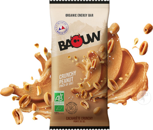Baouw Energieriegel Bio Crunchy Erdnuss 12x50g