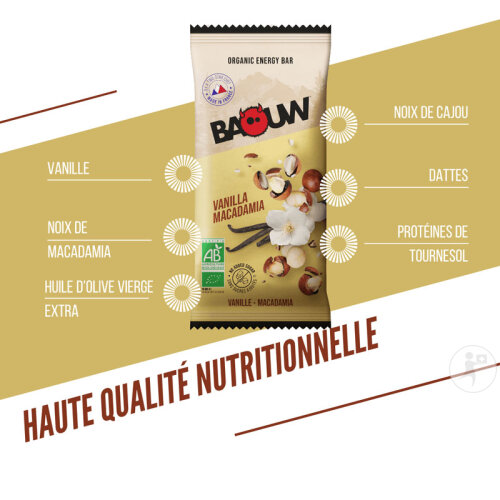 Baouw Energieriegel Bio Vanille Macadamia 12x50g-3