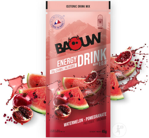 Baouw Isotonisches Getränk Sachet Wassermelone Granatapfel 45g