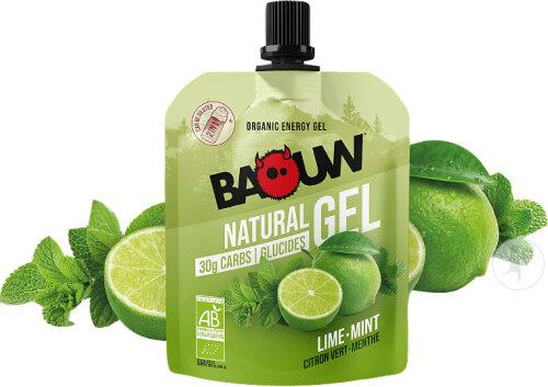 Baouw Natürliches Energiegel Bio Limette Minze 85g