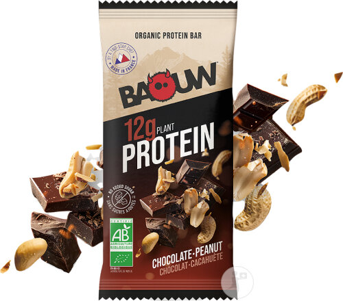 Baouw Proteinriegel Bio Schokolade Erdnuss 12x50g