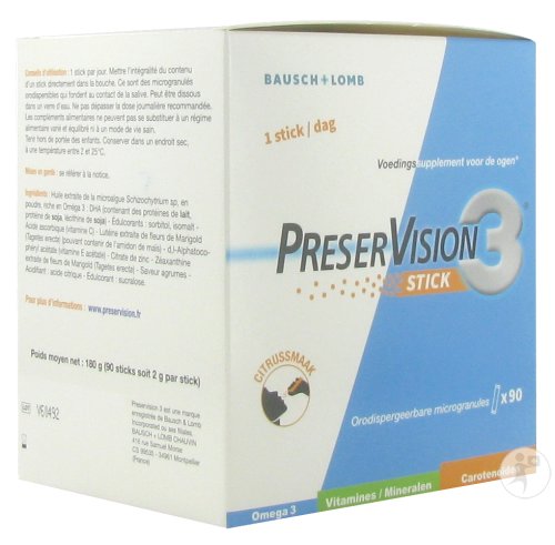Bausch&Lomb Preservision 3 Stick 90 Stück