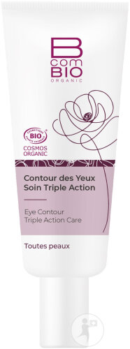 BcomBio Dreifachwirkende Augenkonturpflege Bio Tube 20ml