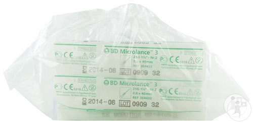 BD Microlance 3 Kanülen 21G 1 1/2“ RB 0,8x40mm Grün 10 Stück