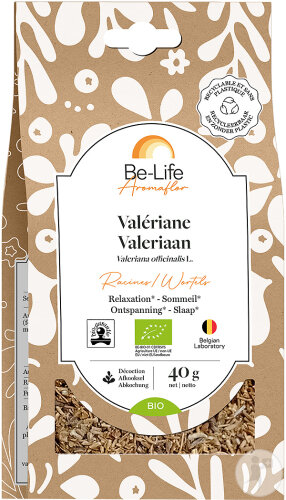 Be-Life Aromaflor Baldrian Schlaf-Relax Bio Beutel 40g