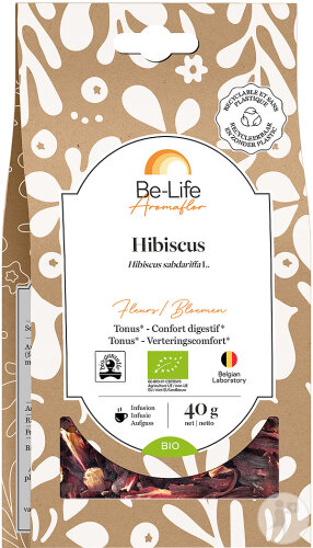Be-Life Aromaflor Hibiskus Detox-Tonus Bio Beutel 40g