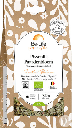 Be-Life Aromaflor Löwenzahn Blätter Leber-Verdauung Bio Beutel 30g