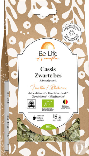 Be-Life Aromaflor Schwarze Johannisbeere Gelenke-Detox Bio Beutel 15g