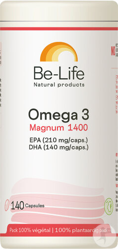 Be-Life Omega 3 Magnum 1400 FOS 140 Kapseln