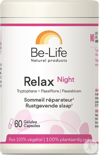 Be-Life Relax Night + Passionsblume Mineralkomplex 60 Kapseln