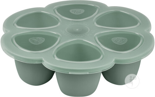 Béaba Multi-Portionen Silikon Salbei Grün 6 Stück