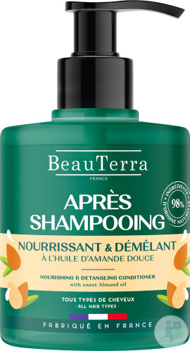 Beauterra Pflegende Und Entwirrende Haarspülung Für Alle Haartypen Pumpflasche 500ml