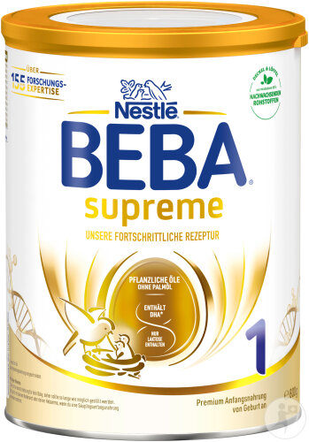 Beba Supreme 1 Anfangsmilch 0+ Monate 800g