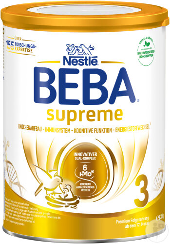 Beba Supreme 3 Folgemilch 9+ Monate 800g