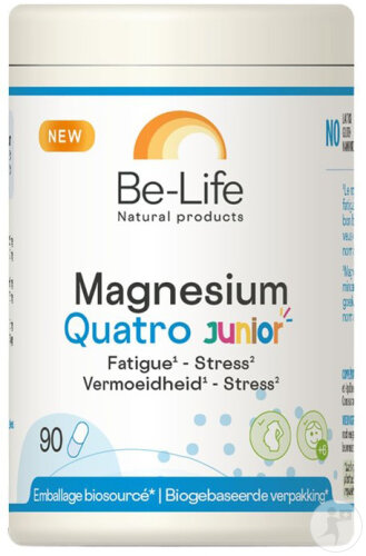 Belife Magnesium Quatro Junior 90 Kapseln